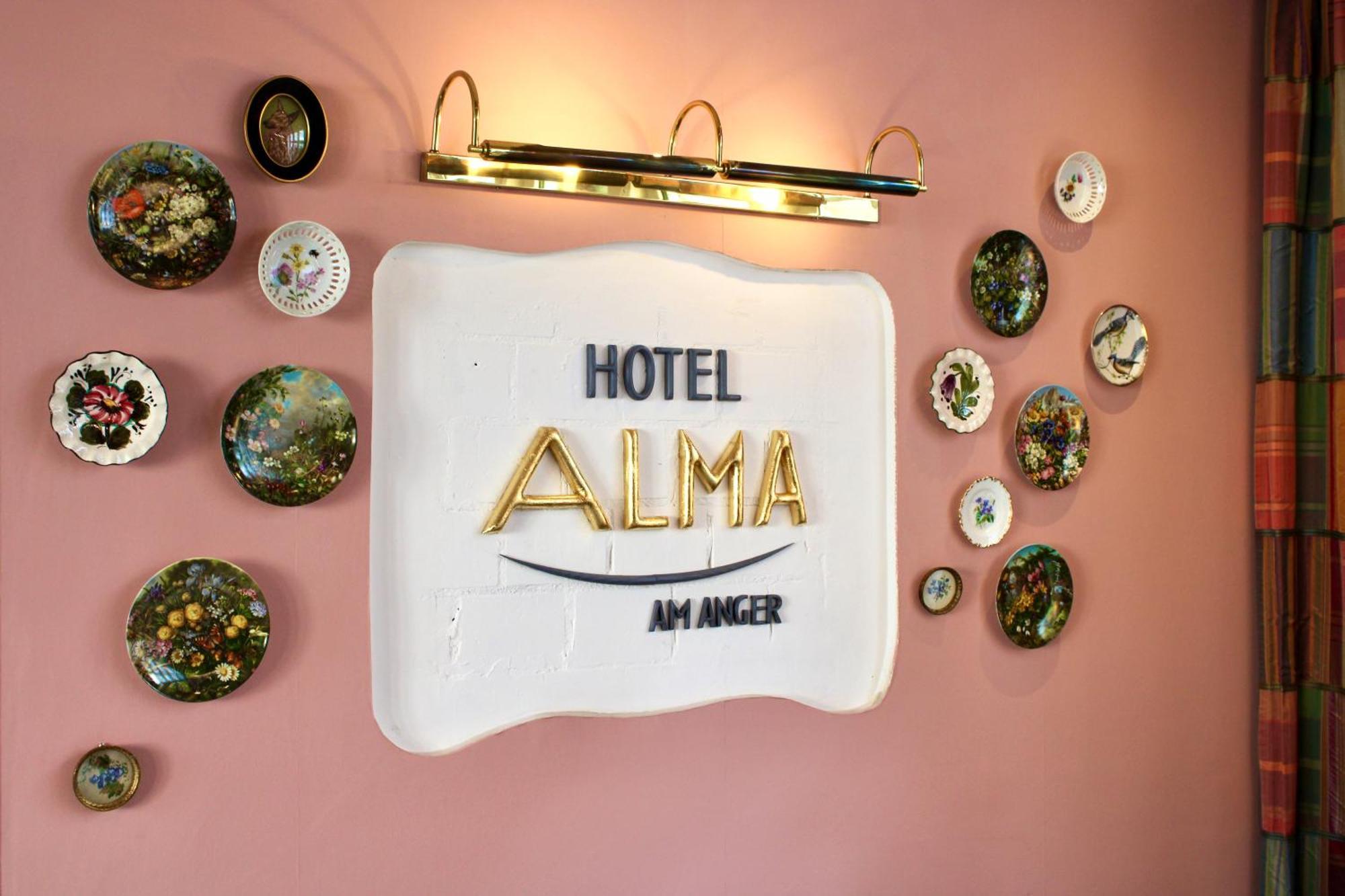Hotel Alma Am Anger Erfurt Exterior foto